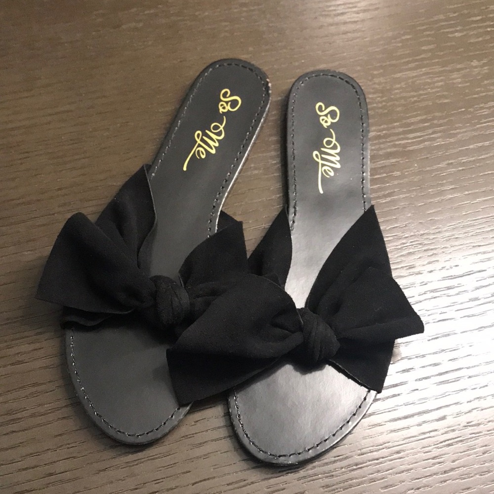 Black flats
